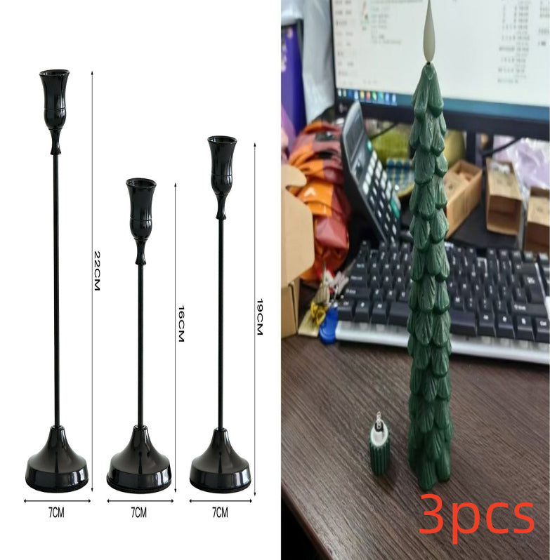 Christmas Decoration Atmosphere Christmas Pine Cone Candle